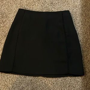 Banana Republic black mini skirt